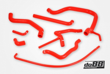 Picture of do88 SAAB 900 Turbo 16 84-93 Coolant Hoses Red