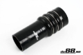 Picture of do88 91-97 Audi S4/S6/A6 2.2T C4 (AAN) Intercooler Inlet Hose - Black