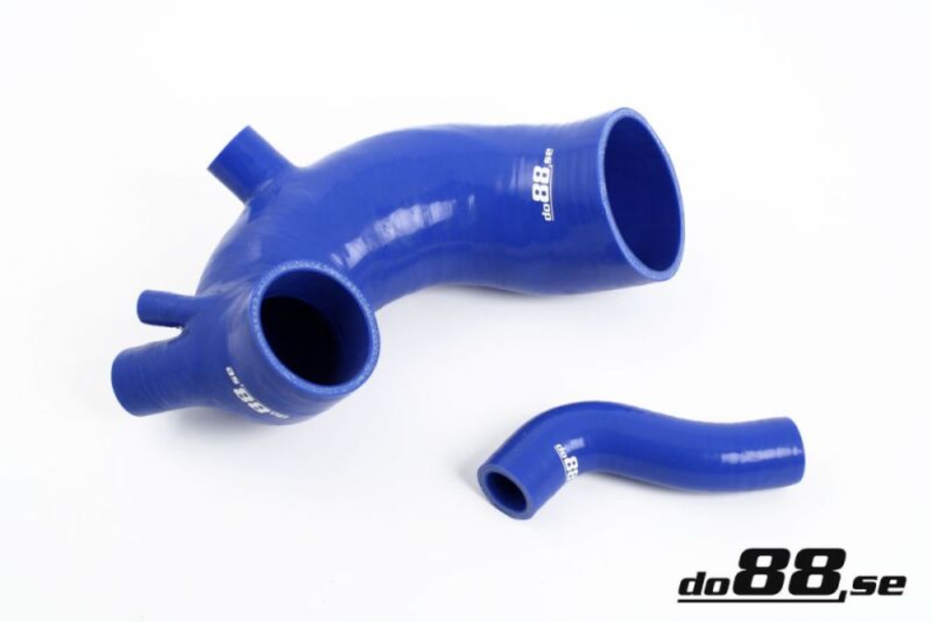 Picture of do88 90-92 Audi S2 2.2T (3B) Turbo Inlet Hose - Blue