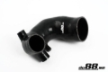 Picture of do88 92-96 Audi S2 2.2T (ABY) Turbo Inlet Hose - Black