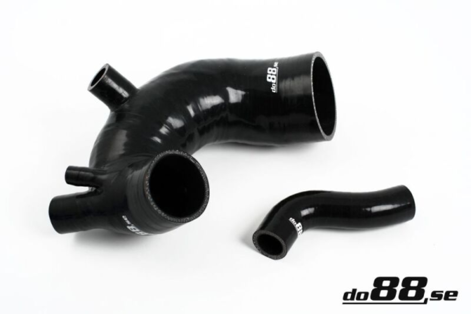 Picture of do88 90-92 Audi S2 2.2T (3B) Turbo Inlet Hose - Black