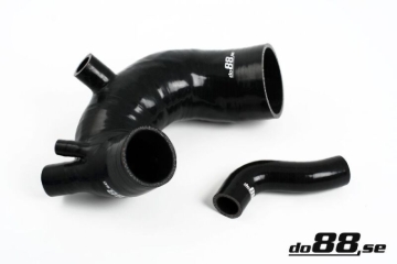 Picture of do88 90-92 Audi S2 2.2T (3B) Turbo Inlet Hose - Black