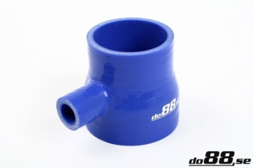 Picture of do88 Audi S2/RS2/Ur-Quattro 2.2T Throttle Body Hose - Blue