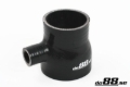 Picture of do88 Audi S2/RS2/Ur-Quattro 2.2T Throttle Body Hose - Black