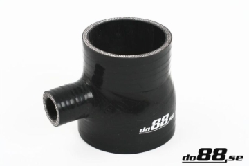 Picture of do88 Audi S2/RS2/Ur-Quattro 2.2T Throttle Body Hose - Black