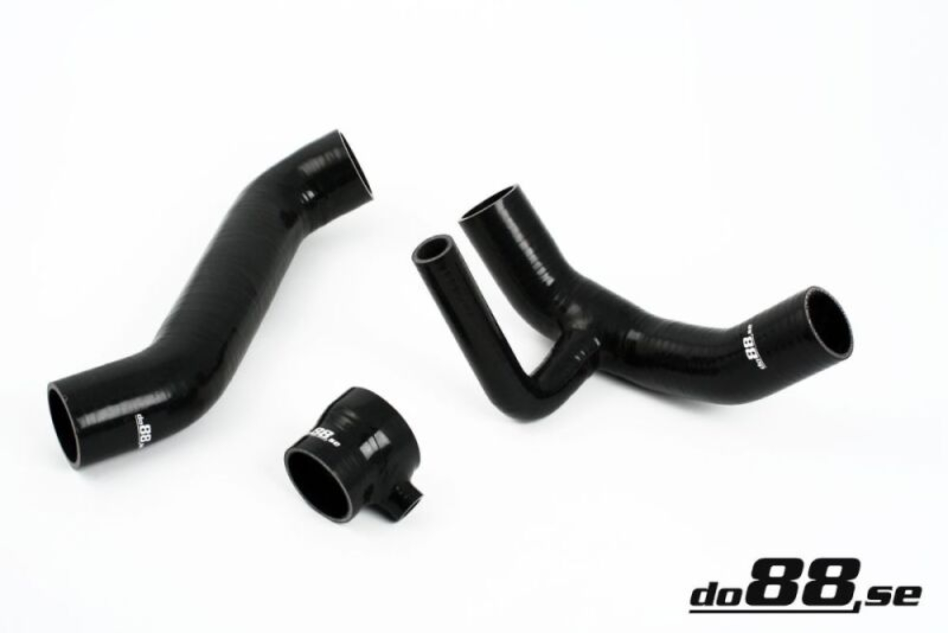 Picture of do88 92-96 Audi S2/RS2 2.2T (ABY/ADU) Pressure Hoses - Black