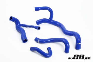 Picture of do88 92-96 Audi S2/RS2 2.2T (ABY/ADU) Radiator Hoses - Blue
