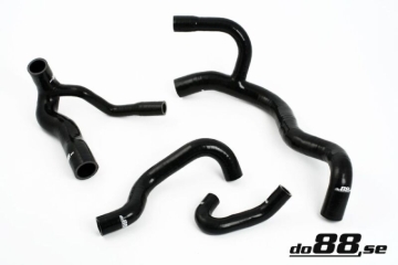 Picture of do88 90-92 Audi S2 2.2T (3B) Radiator Hoses - Black