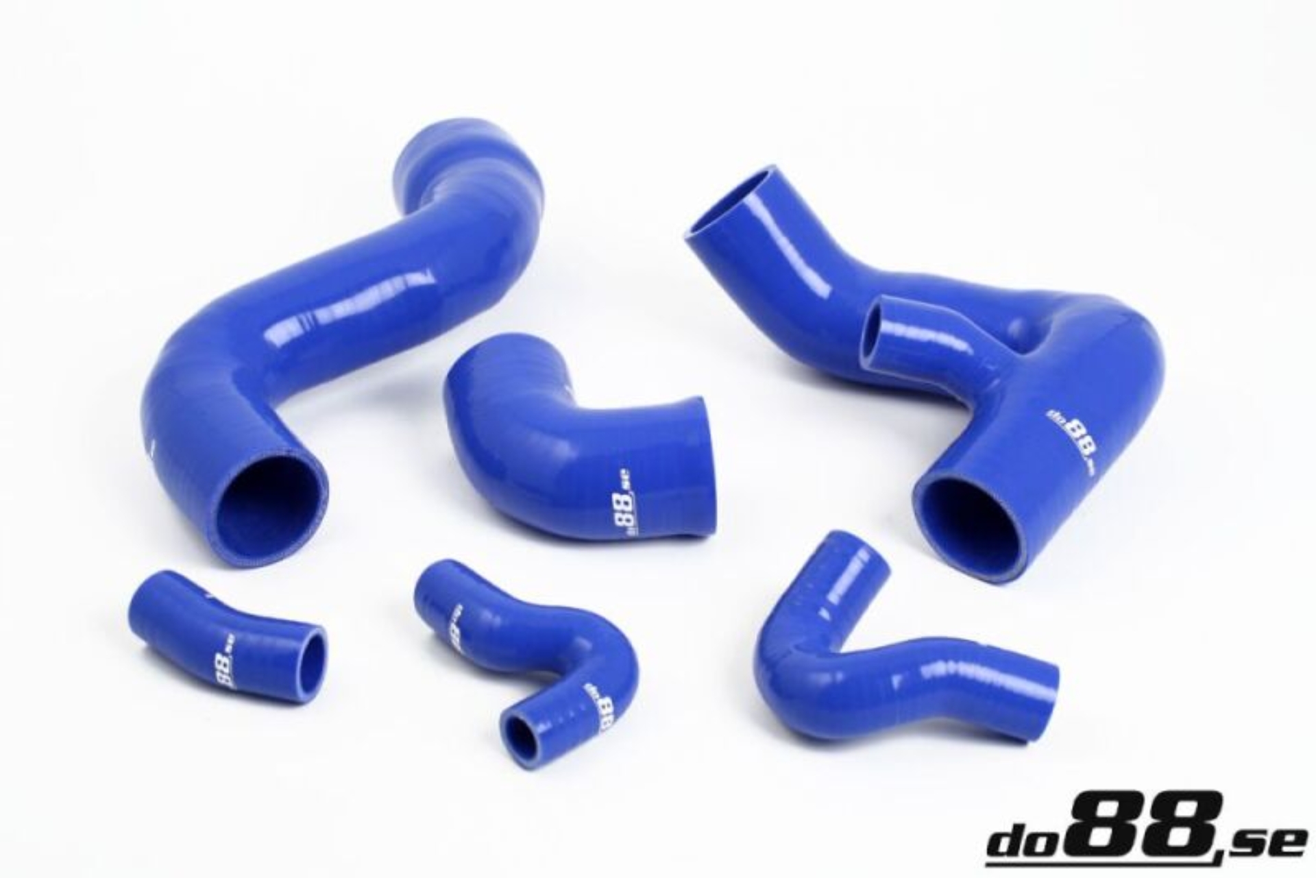 Picture of do88 01-05 Audi A4 1.8T/09-10 Seat Exeo 1.8T Pressure Hoses - Blue
