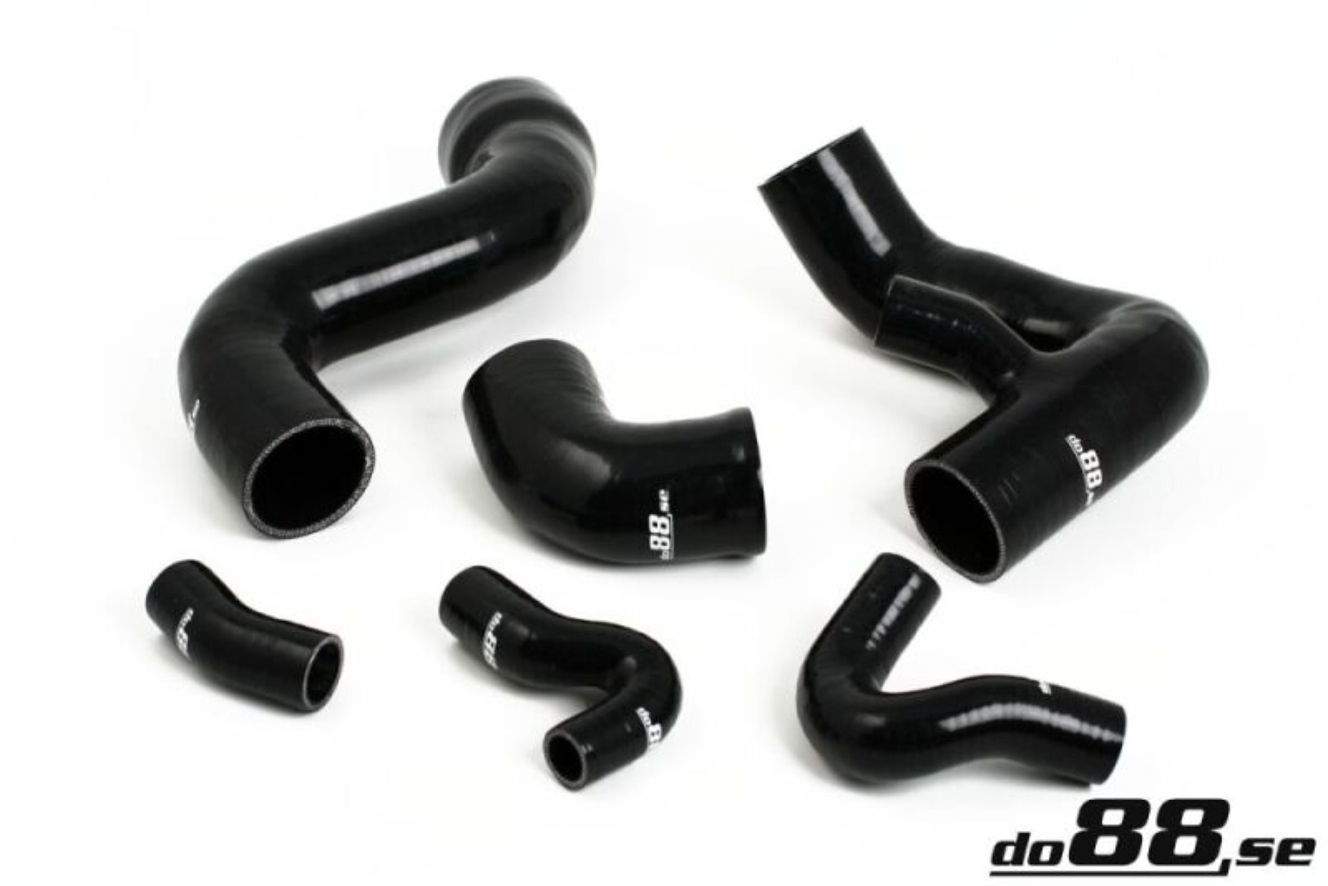 Picture of do88 01-05 Audi A4 1.8T/09-10 Seat Exeo 1.8T Pressure Hoses - Black
