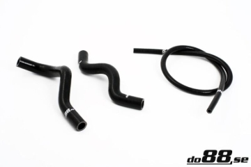 Picture of do88 Volvo 240 Coolant Hoses Complement Black