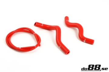 Picture of do88 Volvo 240 Coolant Hoses Complement Red
