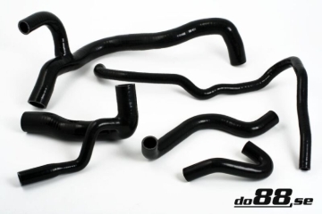 Picture of do88 89-92 Audi Ur-Quattro 2.2T 20V Radiator Hoses - Black