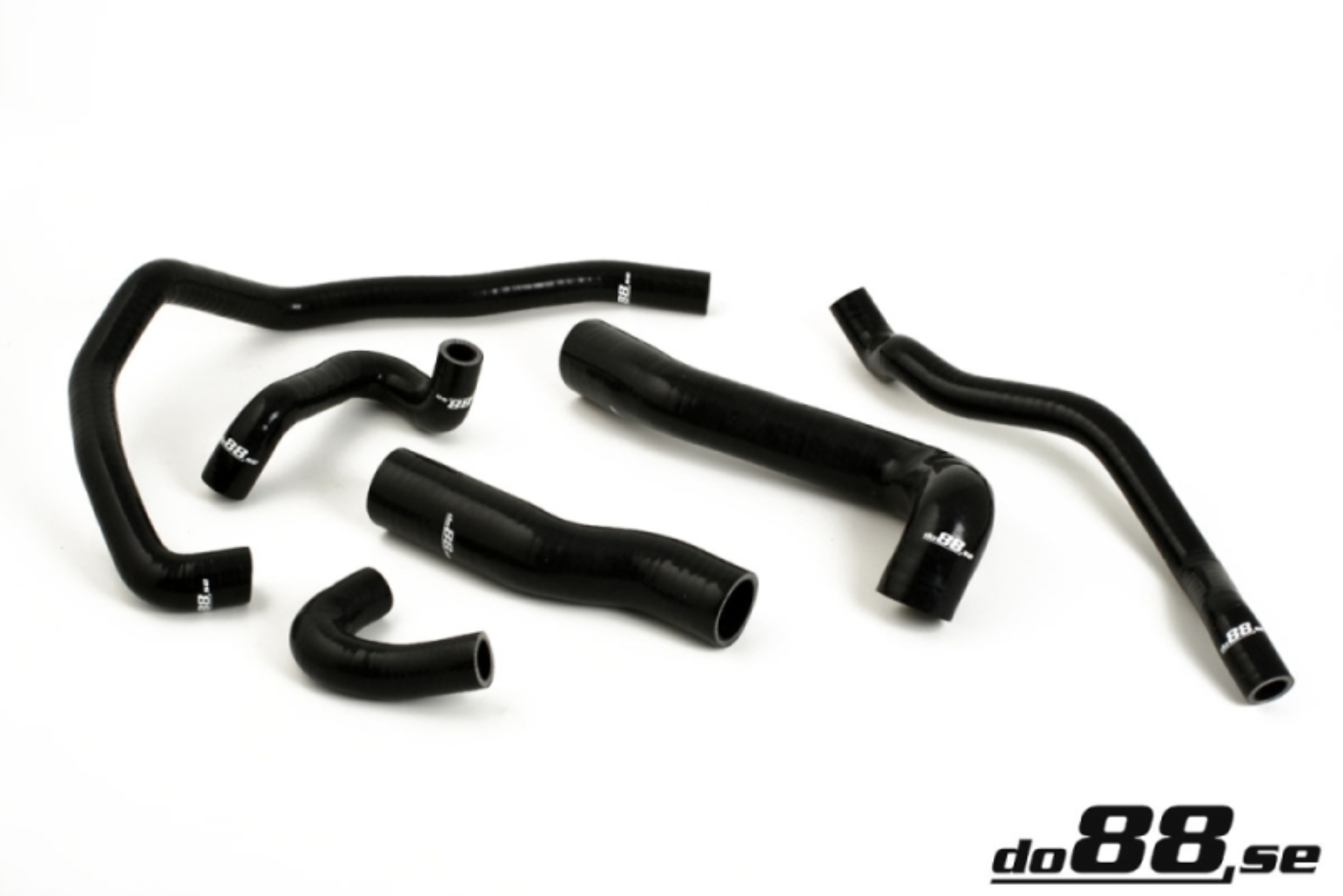 Picture of do88 01-05 BMW M3 3.2L S54B32 (E46) Coolant Hoses - Black