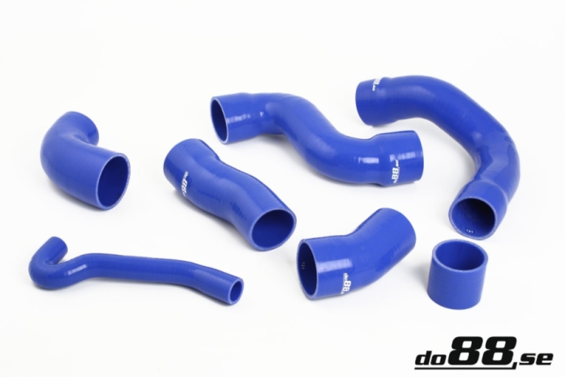Picture of do88 Audi S3/TT/Seat Leon Cupra R 1.8T Intercooler Hoses - Blue