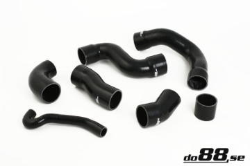 Picture of do88 Audi S3/TT/Seat Leon Cupra R 1.8T Intercooler Hoses - Black