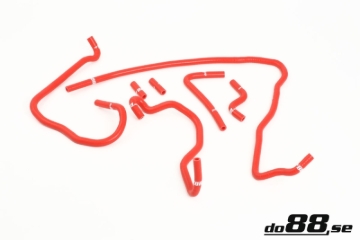 Picture of do88 99-01 Audi S3 1.8T (APY/AUL) Vacuum Hoses - Red