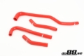 Picture of do88 SAAB 9000 92-98 Heater Hoses Red