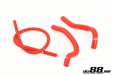 Picture of do88 Volvo 240 Turbo 79-84 Coolant Hoses Complement Red