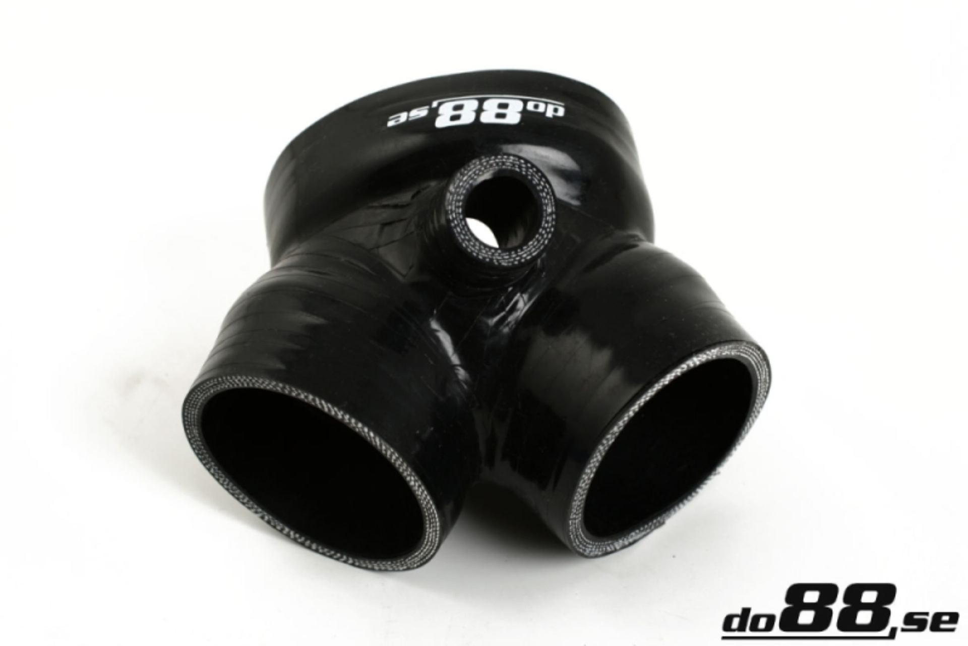Picture of do88 99-02 Audi S4/A6 2.7L BiTurbo (AGB/AJK/AZA) Throttle Body Hose - Black