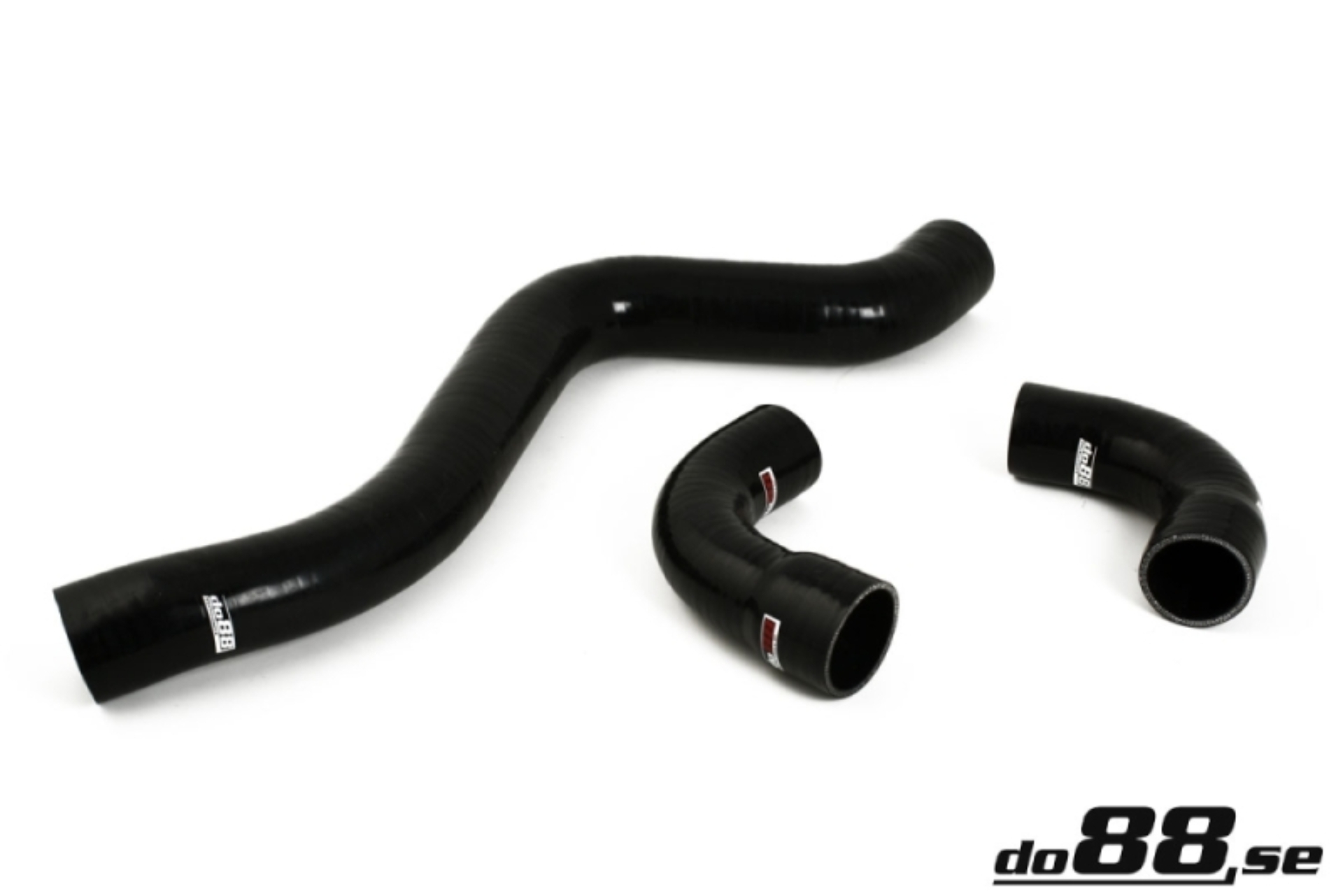Picture of do88 92-97 Opel Calibra 2.0T/89-95 Opel Vectra A 2.0T (C20LET) Pressure Hoses - Black