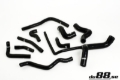 Picture of do88 91-97 Audi S4/S6/A6 2.2T C4 (AAN) Radiator Hoses - Black