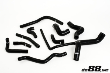 Picture of do88 91-97 Audi S4/S6/A6 2.2T C4 (AAN) Radiator Hoses - Black