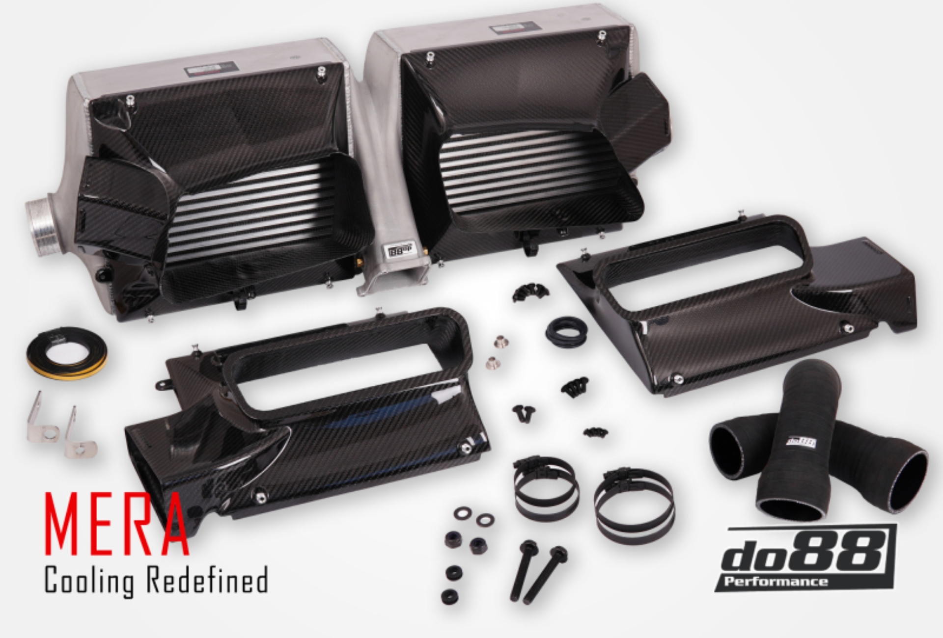 Picture of do88 2020+ Porsche 911 Turbo/Turbo S (992.1) MERA Intercooler Kit