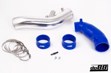 Picture of do88 SAAB 9-3 2.8T V6 06-11 Inlet Pipe w/Blue Hoses