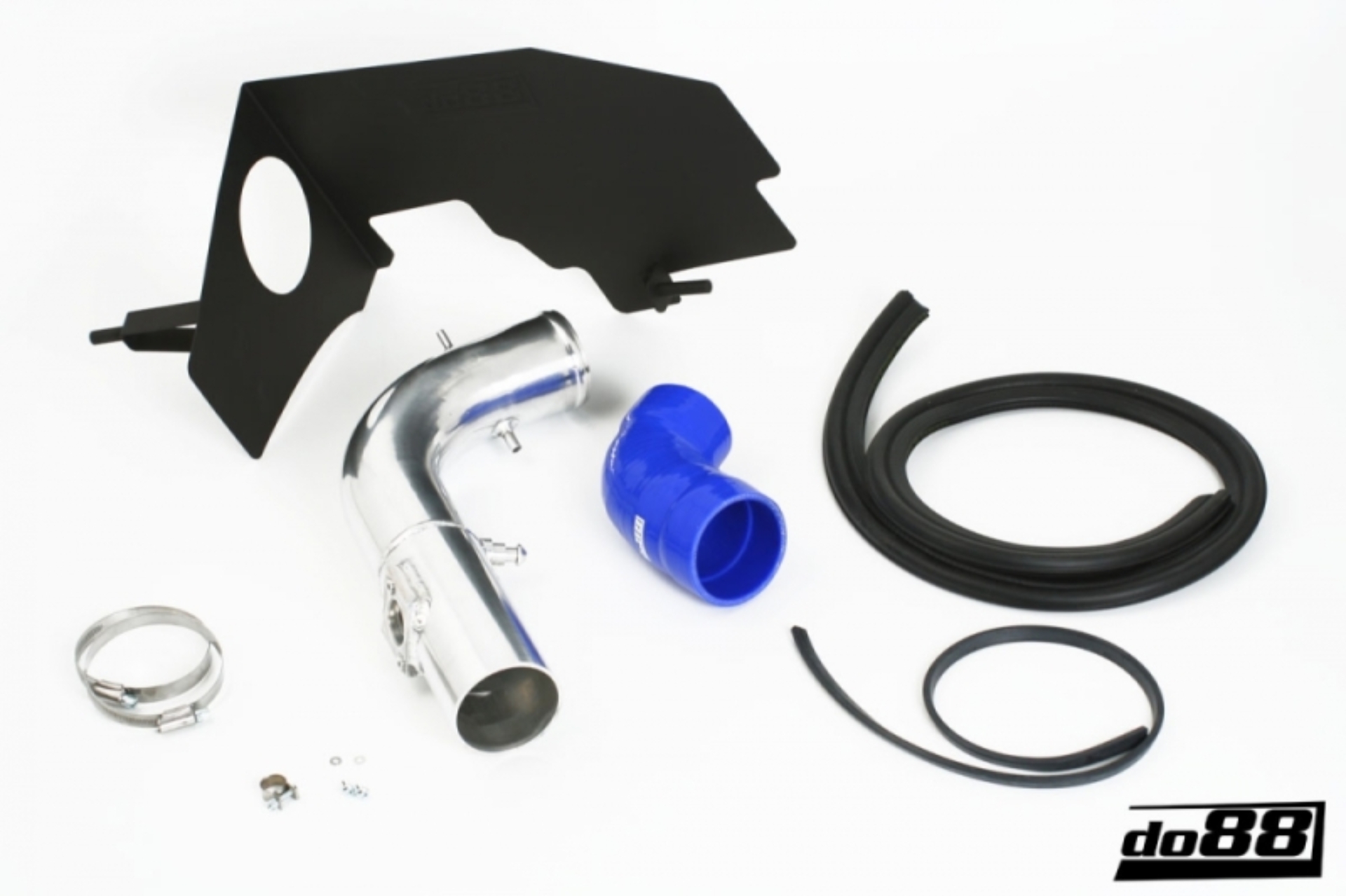 Picture of do88 SAAB 9-3 2.0T 2005- Turbo Intake System w/o Filter Blue Hose