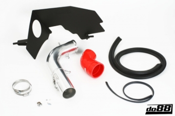 Picture of do88 SAAB 9-3 2.0T 2005- Turbo Intake System w/o Filter Red Hose