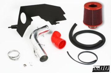 Picture of do88 SAAB 9-3 2.0T 2005- Turbo Intake System w/Filter Red Hose
