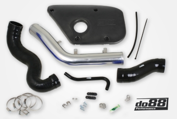 Picture of do88 Volvo S60 V60 V70 T6 Inlet Pipe Black Hoses Plastic cover