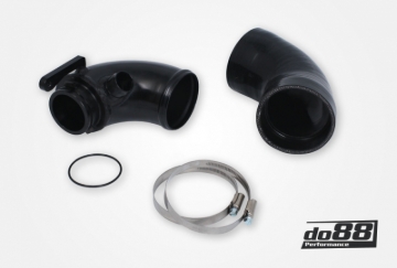 Picture of do88 VAG 1.8/2.0 TSI (MQB) Turbo Inlet Pipe Black Hose Hybrid Turbo do88 Airbox