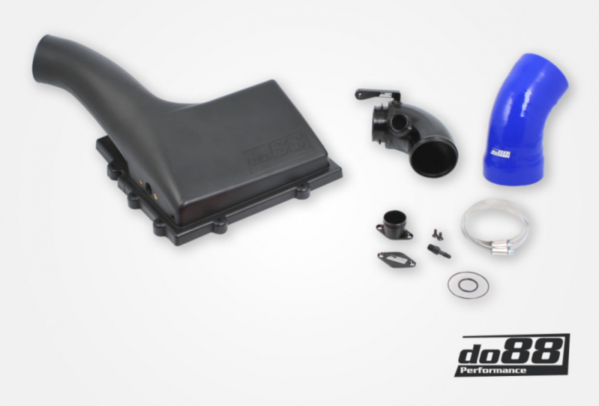 Picture of do88 VAG 1.8 2.0 TSI (MQB) V1 Intake System w/Inlet Pipe Blue Hose