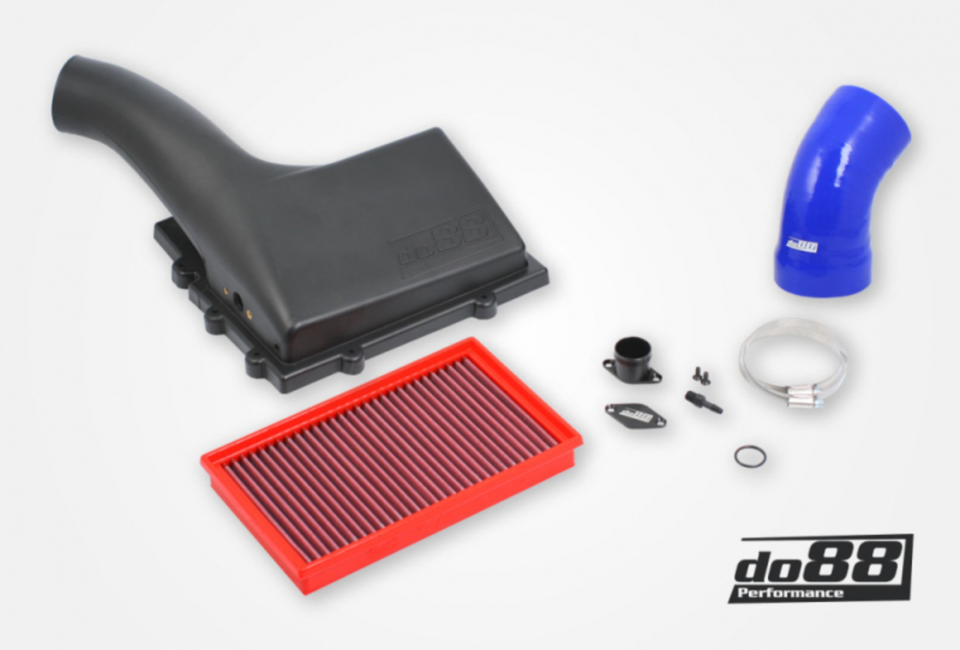 Picture of do88 VAG 1.8 2.0 TSI (MQB) V1 Intake System Hose do88 Blue Hose Filter
