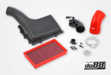 Picture of do88 VAG 1.8 2.0 TSI (MQB) V1 Intake System w/Inlet Pipe Red Hose Filter