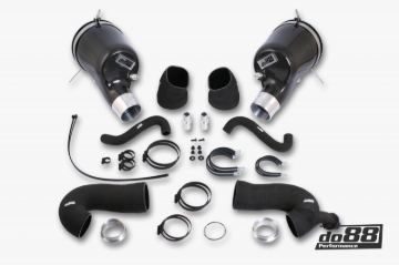 Picture of do88 19-25 Porsche 911 Carrera (992.1/992.2) Induction System w/80mm Outlet & Turbo Inlet Hoses