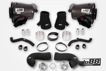 Picture of do88 2020+ Porsche 911 Turbo/Turbo S (992.1) Induction System w/80mm Outlet & Turbo Inlet Hoses