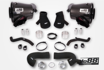 Picture of do88 2020+ Porsche 911 Turbo/Turbo S (992.1) Induction System w/66mm Outlet & Turbo Inlet Hoses