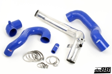 Picture of do88 SAAB 9-5 01-09 Pressure Pipe w/Blue Hoses