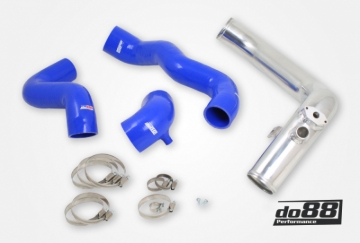 Picture of do88 SAAB 9-3 99-02 T7 Pressure Pipe w/Blue Hoses
