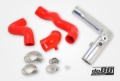 Picture of do88 SAAB 9-3 99-02 T7 Pressure Pipe w/Red Hoses