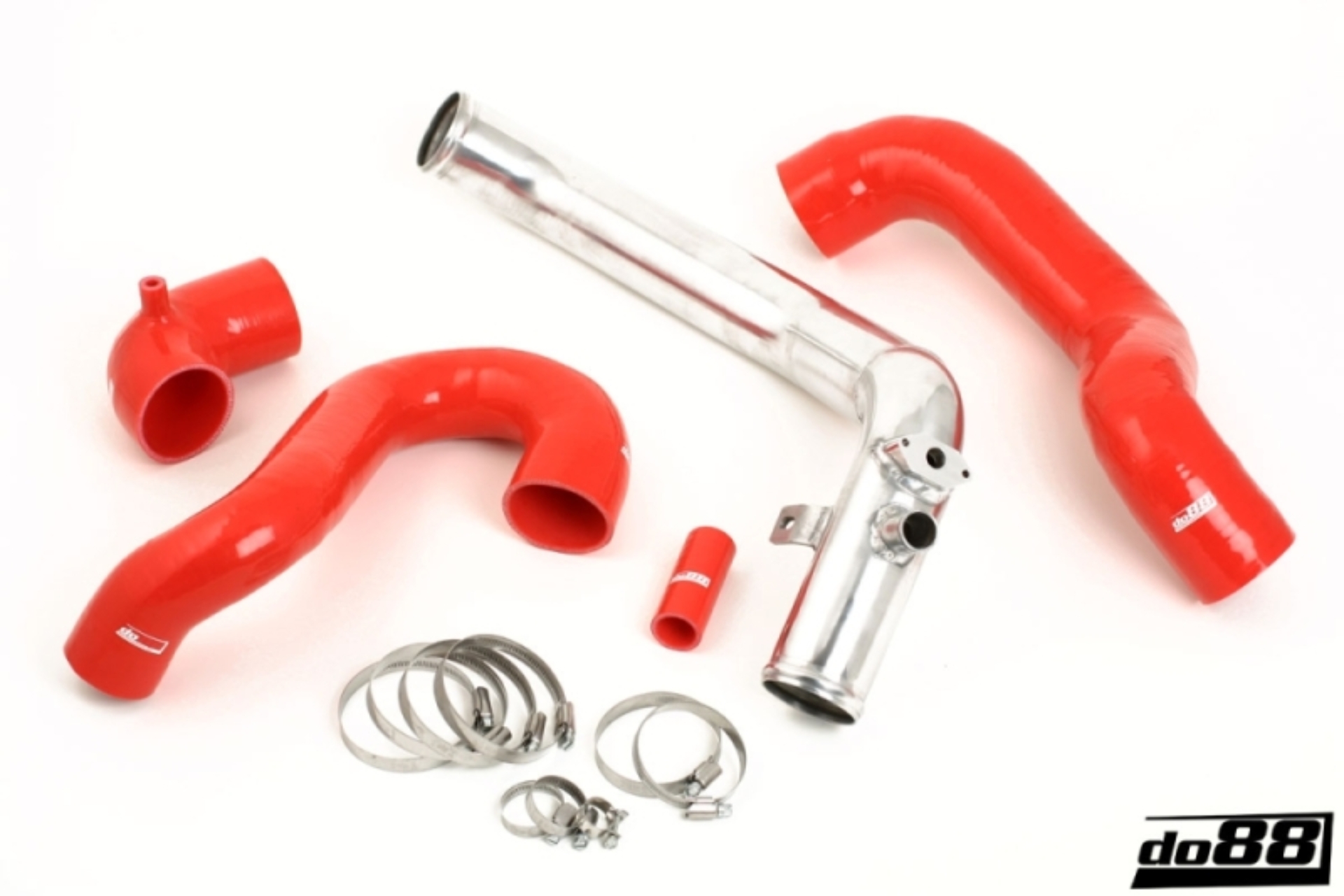 Picture of do88 SAAB 9-5 01-09 Pressure Pipe w/Red Hoses