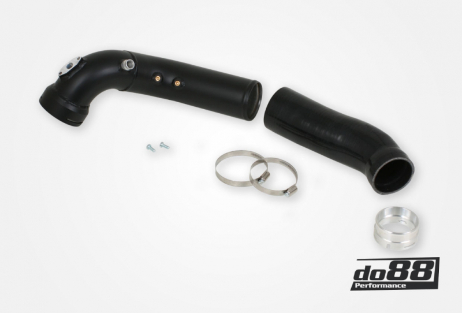 Picture of do88 12-18 BMW 1/2/3/4-Series (F2X/F3X)/15-18 BMW M2 (F87) Pressure Pipe w/Black Hose