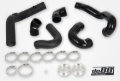 Picture of do88 SAAB 9-5 2.8t V6 10-11 Pressure Pipes w/Black Hoses