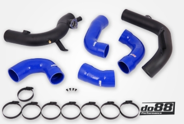 Picture of do88 VAG 2.0 TSI EA888 Gen4 (300hp+) OEM Intercooler Pressure Pipes Blue Hoses