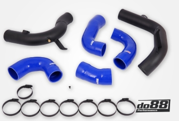 Picture of do88 VAG 2.0 TSI EA888 Gen4 (245hp) OEM Intercooler Pressure Pipes Blue Hoses