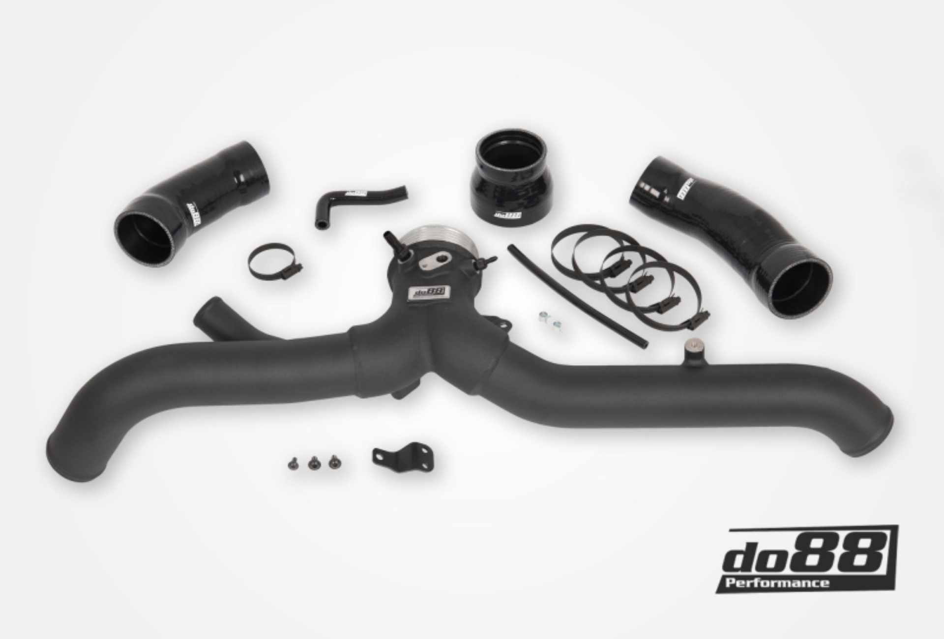 Picture of do88 01-05 Porsche 911 Turbo/Turbo S/X50/GT2 (996) Y-Pipe for do88 ICM-200 Intercooler