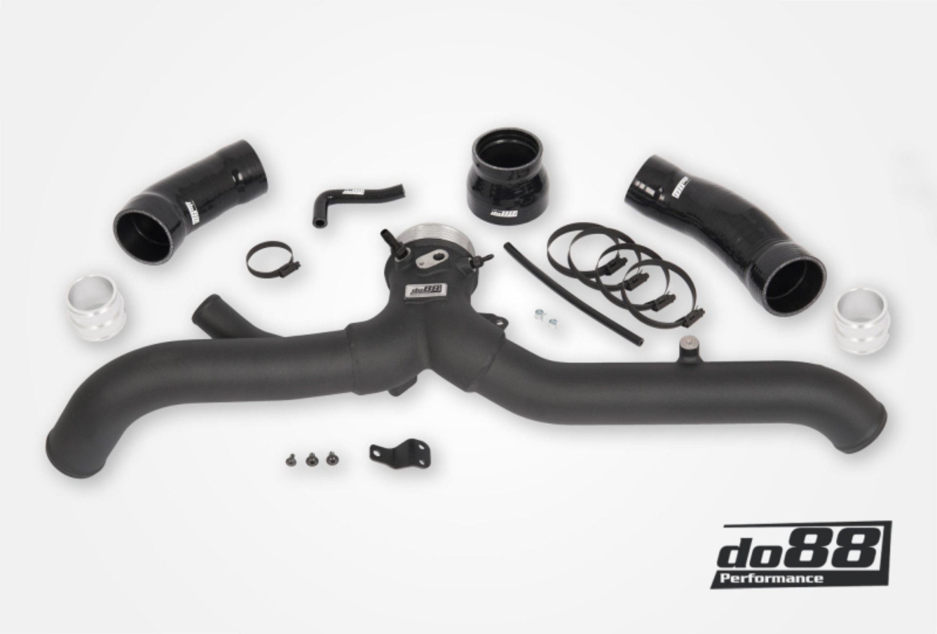 Picture of do88 01-05 Porsche 911 Turbo/Turbo S/X50/GT2 (996) Y-Pipe for OEM Intercooler